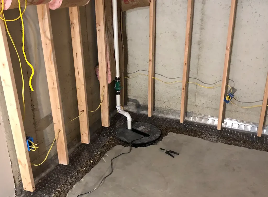 sump pump installation for waterproofing solutions in basements and crawlspaces decatur illinois